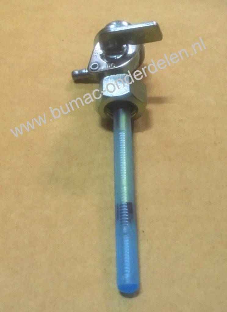 Benzinekraan voor Honda G100, G150, G200, G300, G400, GX110, GX120, GX140, GX160, GX200 Motoren, Generator EB2500, EG2200, EM300A, EW170A, Tuinfrees F500, Waterpomp WT20C Brandstofkraan, Afsluiter