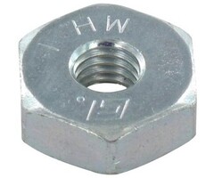 Moer M8x19mm voor Stihl Motorzaag, Kettingzaag, Zeskant Moer voor Bevestiging van Zaagblad / Rechter Zijkap, koppelingsdeksel, onderdeel