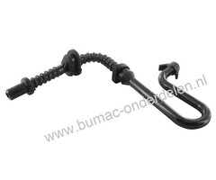 Benzineslang voor Husqvarna - Jonsered Kettingzaag, Husqvarna 545, 550XP, 550XPG, 556, 560XP, 560XPG, 562XPG, 565, 572XP, 572XPG Jonsered CS2252, CS2253, CS2258, CS2260 Brandstofslang, Benzineleiding  545, 550 XP, 550 XPG, 556, 560 XP, 560 XPG, 562 XPG, 5