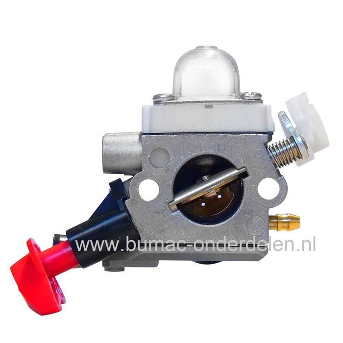 Carburateur voor Stihl FS40, FS40C, FS50,FS50C,  FS56, FS56C, FS56R, FS56RC, FS70C, FS70R, FS70RC, HT56C, HL56K, KM56C, KM56RC Bosmaaier, Trimmer, Multitool Carburator voor onder andere FS 40, FS 40 C, FS 50, FS 50C, FS 56, FS 56 C, FS 56 RC, FS 70 C, FS