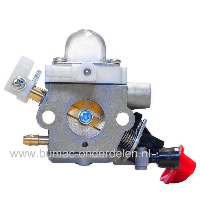 Carburateur voor Stihl FS40, FS40C, FS50,FS50C,  FS56, FS56C, FS56R, FS56RC, FS70C, FS70R, FS70RC, HT56C, HL56K, KM56C, KM56RC Bosmaaier, Trimmer, Multitool Carburator voor onder andere FS 40, FS 40 C, FS 50, FS 50C, FS 56, FS 56 C, FS 56 RC, FS 70 C, FS