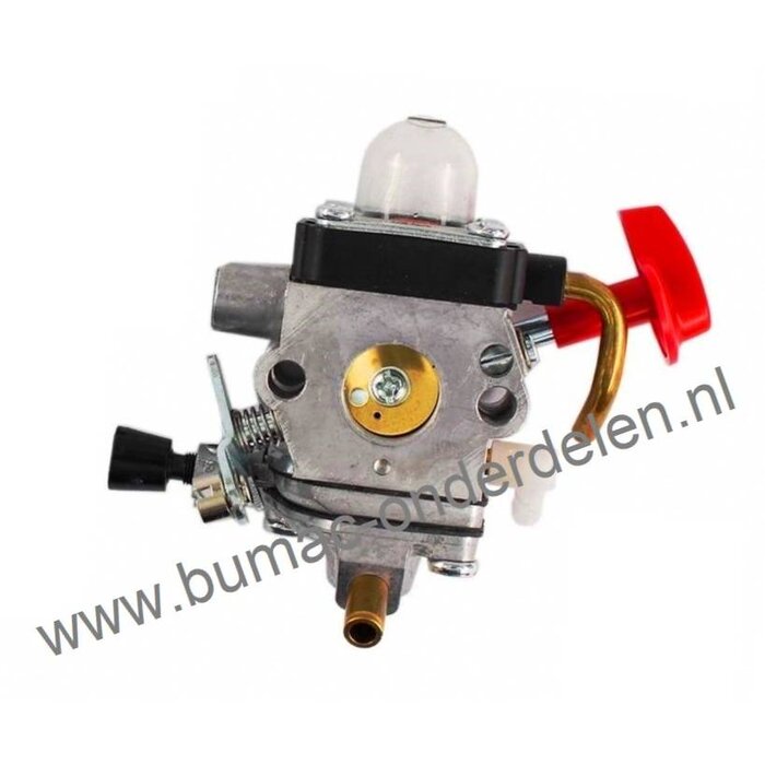 Carburateur voor Stihl Bosmaaier, Heggenschaar, Multitool FS87, FS90, FS100, FS110, HT100, HT101, HL90, HL100, FC90, FC100, KM90, KM100 Carburator voor Stihl FS 87, FS 90, FS 100, FS 110, HT 100, HT 101, HL 90, HL 100, FC 90, FC 100, KM 90, KM 100 Trimmer