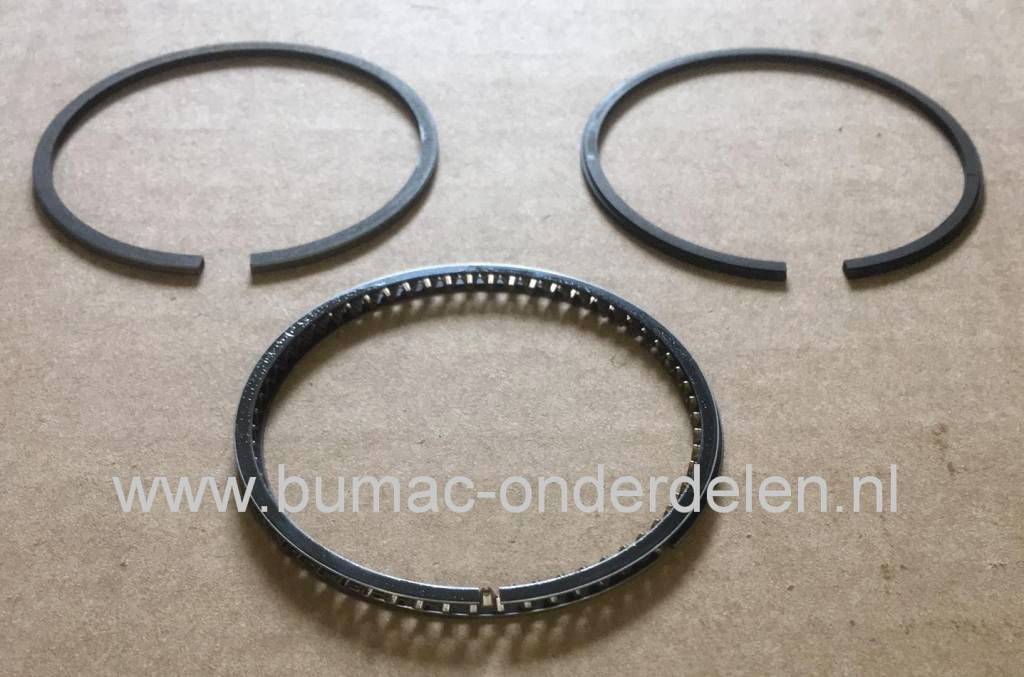 Zuigerveren voor Honda GX140 - GXV140 Motor op Tuinfrees, Aggregaat, Kooimaaier, Waterpomp, Kantensnijder, Grasmaaier, Kooimaaier  met Cilinder Ø 64 mm