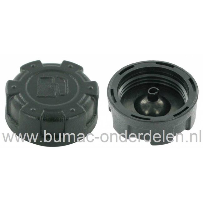 Benzinedop voor Loncin Motor op Grasmaaier, Grasmachine Tankdop voor Stiga, Mountfield, Castelgarden, Alpina Maaiers Brandstofdop LC 1P61 FA, LC 1P65 FA, LC 1P68 FA, LC 1P70 F, LC 1P70 FA, LC1P61FA, LC1P65FA, LC1P68FA, LC1P70F, LC1P70, onderdeel