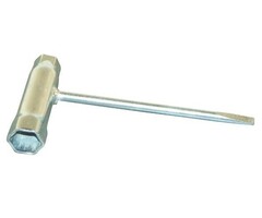 Bougiesleutel 13x19 mm voor Bougie's met een Sleutelwijdte van 19 mm in Kettingzaag - Bladblazer - Heggenschaar - Bosmaaier - Stokzaag van Stihl - Stiga - CastelGarden - Husqvarna - Jonsered - MTD - Wolf - Viking - Alko - Honda onderdeel