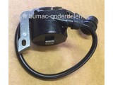 Ontsteking voor Partner, Husqvarna K650, K700, K850, K950, K1200, K1250, 3120EPA, XP,K, 268K, 272K Bandenzaag, Betonzaag, Stenenzaag, Motorslijper, Doorslijper, Kettingzaag Bobine, Elektronische spoel voor K 650, K 700, K 850, K 950, K 1200, K 1250, 3120