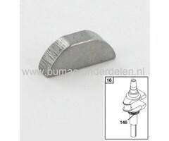 Spie voor Tandwiel op Krukas van Briggs and Stratton Motor van 10 T/m 14,5 Pk IC Motor op Zitmaaier, Frontmaaier, Tuintrekker