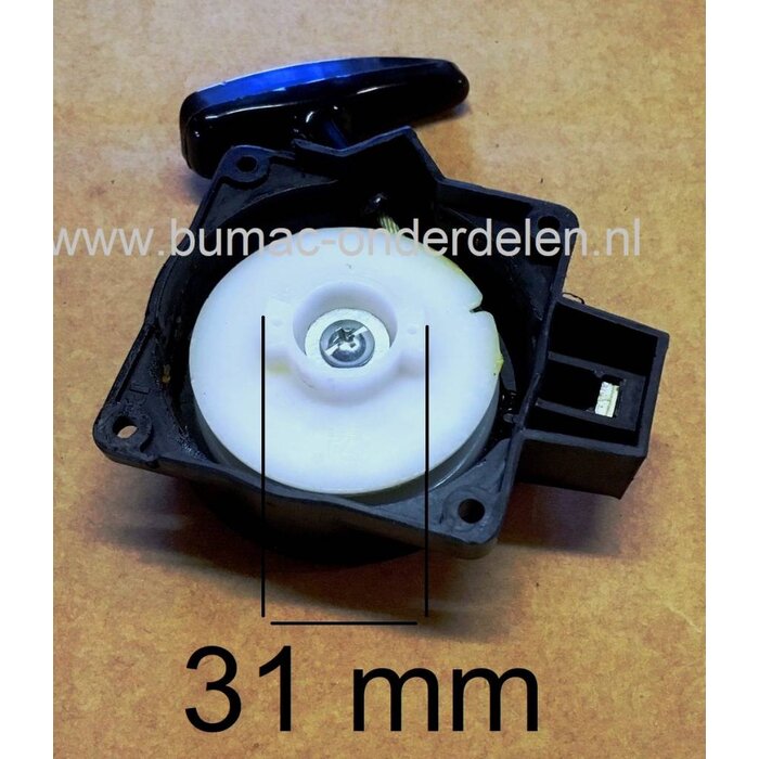 Handstarter voor Kawasaki TH34 Bosmaaier, Heggenschaar, Trimmer, Starter voor Kawasaki TH 34 Motor