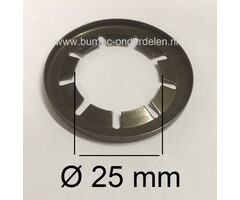 Asklemring - Starlock Borgring Binnen Ø 25 mm - Buiten Ø 41 mm voor Grasmaaier, Zitmaaier, Frontmaaier, Quad, Tuintrekker, Kooimaaier, Tuinfrees, Minikraan, Werktuigen