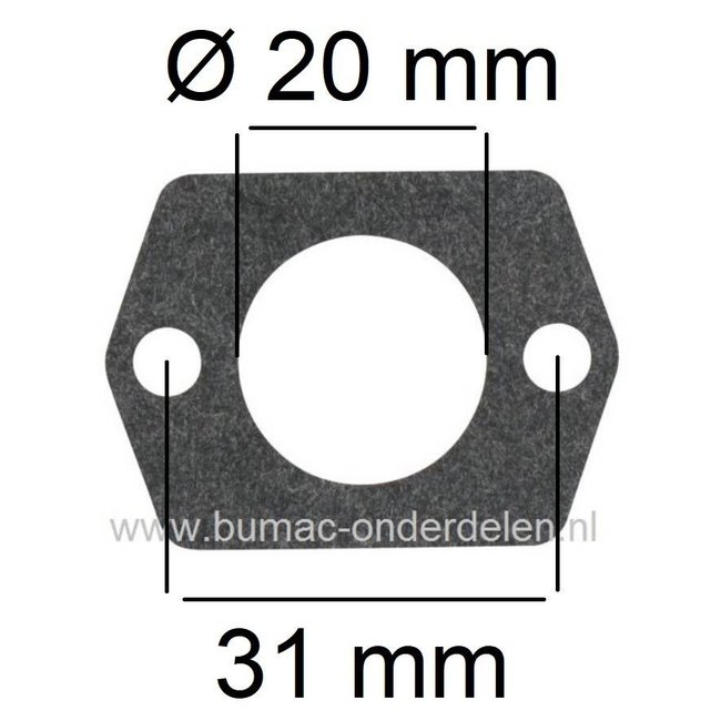 Inlaatpakking voor Stihl Bosmaaier, Heggenschaar, Bladblazer, Strimmer Stihl FS38, FS38 2-MIX, FS40, FS45, FS48, FS50, FS51, FS52, FS55, FS56, FS61, FS62, FS65, FS70, FS72, FS74, FS75, FS76, FS80, FS81, FS85, FS86, FS87, FS96, FS100, F106 Stihl Dichting