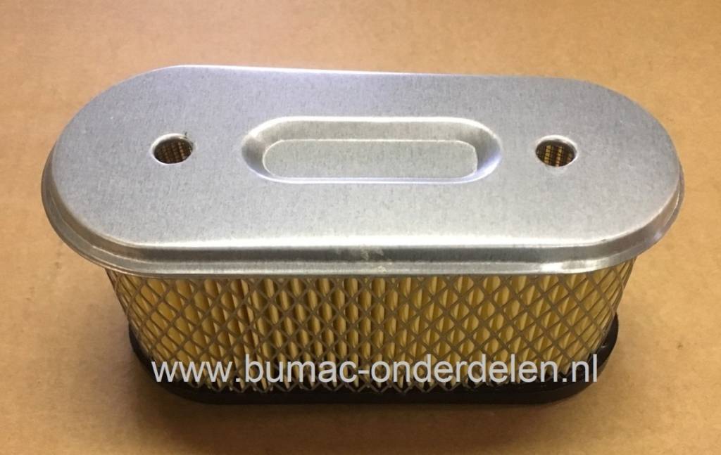 Luchtfilter voor Briggs and Stratton 260700 - 261700 Vanguard Motoren met 1 Cilinder en 12,5 - 14 PK op Zitmaaiers, Frontmaaiers, Tuintrekkers