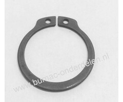 Seegerring voor As Ø 22 mm Clip voor Bevestigen van Wiel, Wielas, Fusee, Hendels, Tandwielen, Mesas, Poelie, Lager, Stuuras bij Grasmaaier, Zitmaaier, Frontmaaier, Tuintrekker, Kooimaaier, Verticuteermachine, Tuinfrees, Bosmaaier, Steekwagen