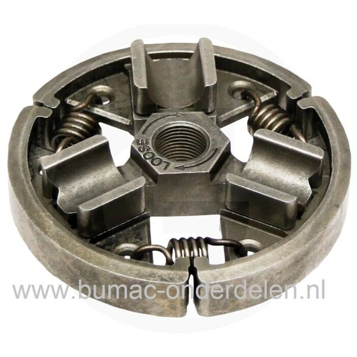 Centrifugaalkoppeling voor Dolmar, Makita en Wacker Doorslijpmachine Koppeling komt onder andere voor op DOLMAR PC6212, PC6412, PC6412, PC6414, PC7312, PC7314, PC7412, PC7414, PC7330, PC7335, PC8114, PC8116  MAKITA DPC7300, DPC7301, DPC7310, DPC7311, DPC7