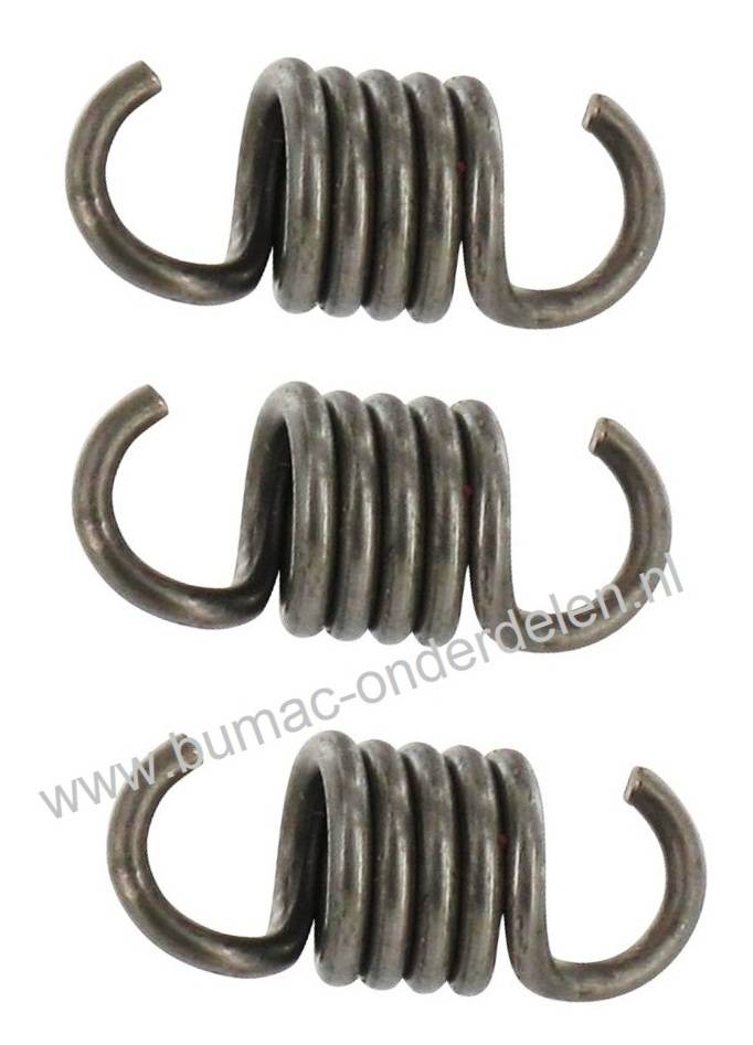 3x Koppelingsveer voor Dolmar, Makita, Wacker Koppeling 303780024 Veer voor o.a.  PC6212, PC6412, PC6412, PC6414, PC7312, PC7314, PC7412, PC7414, PC7330, PC7335, PC8114, PC8116  MAKITA DPC7300, DPC7301, DPC7310, DPC7311, DPC7321 WACKER BTS1030L3, BTS1035L