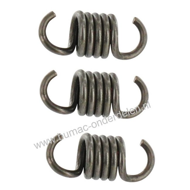 3x Koppelingsveer voor Dolmar, Makita, Wacker Koppeling 303780024 Veer voor o.a.  PC6212, PC6412, PC6412, PC6414, PC7312, PC7314, PC7412, PC7414, PC7330, PC7335, PC8114, PC8116  MAKITA DPC7300, DPC7301, DPC7310, DPC7311, DPC7321 WACKER BTS1030L3, BTS1035L