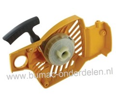 Starter Compleet voor Stiga, Castelgarden, Mountfield, Alpina Kettingzaag Handstarter voor ondere andere A375, A405,  SP375, SP405 en SP405Q Motorzagen