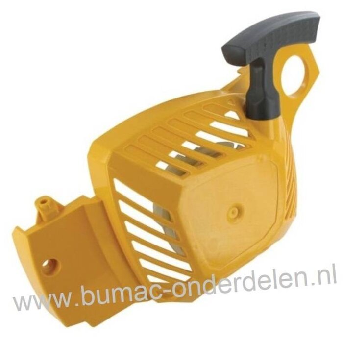 Starter Compleet voor Stiga, Castelgarden, Mountfield, Alpina Kettingzaag Handstarter voor ondere andere A375, A405,  SP375, SP405 en SP405Q Motorzagen