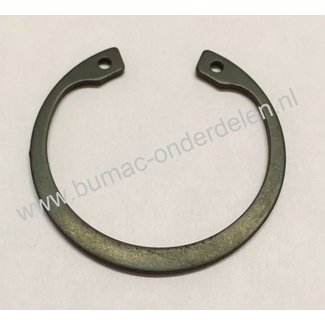 Seegerring voor Huis - Boring Ø 16 mm Clip voor Bevestigen Lager, Lagerblok, Hendel, Tandwiel, Wiellager, Wielas, Poelie, Lagerhuis bij Grasmaaier, Zitmaaier, Frontmaaier, Tuintrekker, Kooimaaier, Verticuteermachine, Tuinfrees, Bosmaaier, Borgcli