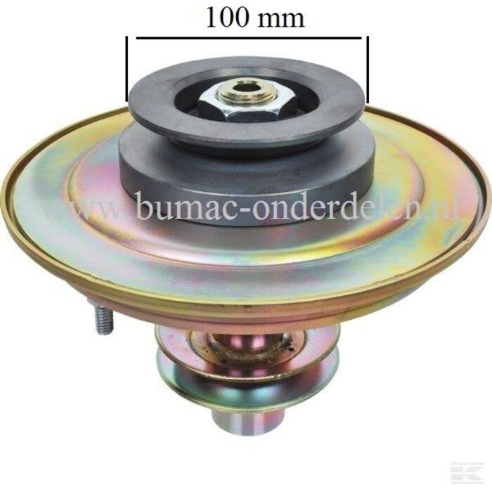 Mechanische mes Inschakelingskoppeling voor Husqvarna, Jonsered, Partner, Mc Culloch, Wizard, Alpina Zitmaaiers, Koppeling voor Zitmaaier, Frontmaaier, Zero turn Maaier