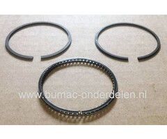 Zuigerveren voor Honda GX160 Motor en Loncin G160F, G200F, LC168F1 met zuiger Ø 68 mm Zuigerverenset voor GX 160, G 160F, G 200 F, LC 168 F1 Motor, Grasmaaier, Generator, Tuinfrees, Trilplaat, Veegmachine, Blower, Aggregaat, Pomp, Kloofmachine, onderdeel