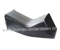 Grasbuis Kunststof voor Castelgarden - Stiga - Alpina - Mountfield, o.a. Type 102 - 122, Zitmaaier - Tuintrekker, Uitwerptunnel, Castel Garden