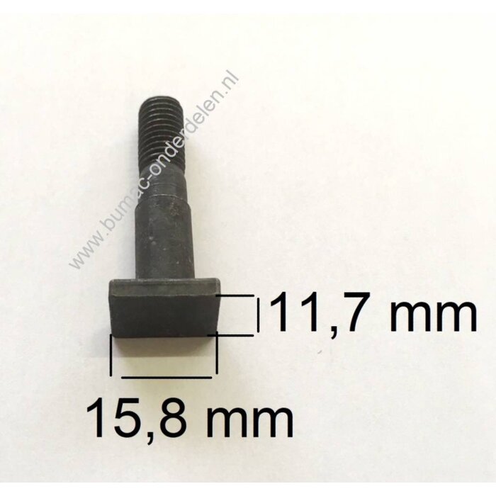 Kraagbout voor Bevestigen Koppelingsdeksel, Rechter Zijkap bij Husqvarna, Jonsered, Partner Kettingzaag, Motorslijper  Husqvarna 61, 68, 266, 268, 272XP, 281XP, 288XP EPA, 3120XP, 3120EPA, 3120K, 262XP EPA, 371XP, 372XP, 394XP, K1250, K1260, K1270, Jonser