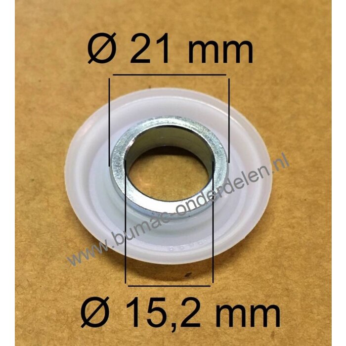 Flensring voor Bevestigen Zaagblad op Husqvarna - Partner Bandenzaag, Motorslijpoer, Stenenzaag, Betonslijper Afdichtingsring voor onder andere K750, K760, K1250, K1260, K1270 RAIL, 371K EPA, 375K EPA, 3120K EPA