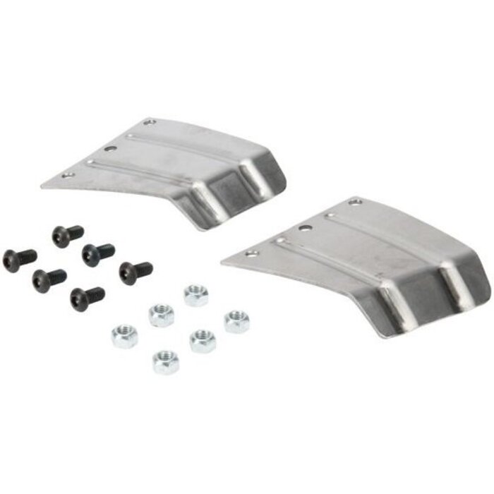 Windvleugels voor Alko en Brill 75 en 82 Cm Maaimes Mestip set met bouten en moeren voor Zitmaaier - Frontmaaier - Tuintrekker, Concord T11-75, T12-85 - T13-85HD, onderdelen