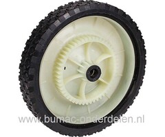 Wiel voor Grasveger 14-002 achter Zitmaaier, Frontmaaier, Tuintrekker