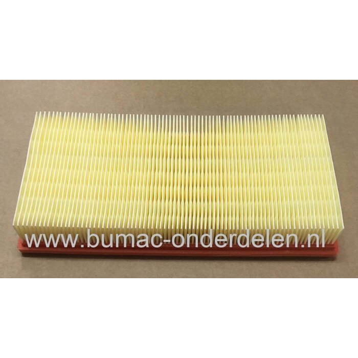 Luchtfilter voor Lombardini LDW1204 - LDW1204T - FOCS Series, Motoren met een Horizontale Krukas op Generator, Aggregaat, Trilplaat, Houtversnipperaar, Tuinfrees, Waterpomp