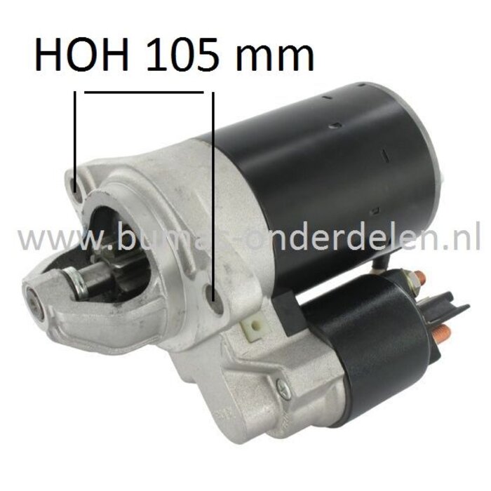 Startmotor voor Yanmar Motor GA220 T/m GA340 11436177011op Zitmaaier - Frontmaaier - Tuintrekker - Brommobiel, Starter
