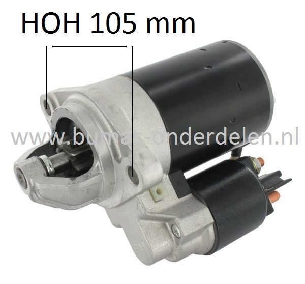 Startmotor voor Yanmar Motor GA220 T/m GA340 11436177011op Zitmaaier - Frontmaaier - Tuintrekker - Brommobiel, Starter