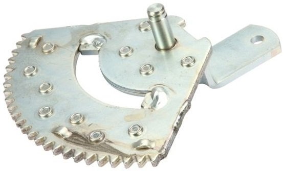 Tandheugel Alko, Solo, HVC en Brill Zitmaaier - Tuintrekker, Stuurhevel onder andere voor Alko Zitmaaier T12-75, T13-102, T17-102 HD T18-102 HD Marina - Lux, onderdeel, T1275, T13102, T17102HD T18102HD