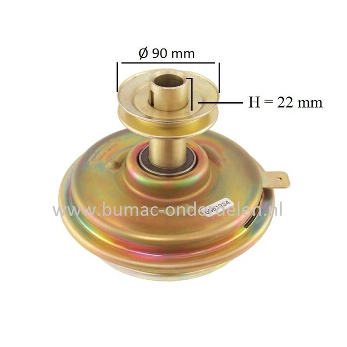 Mechanische Meskoppeling voor MTD - Wolf - CubCadet - YardMan - Bolens Zitmaaiers, Tuintrekkers, Mtd, HN5180 - 175/105H - JE135H - JN160H - 175-105 H