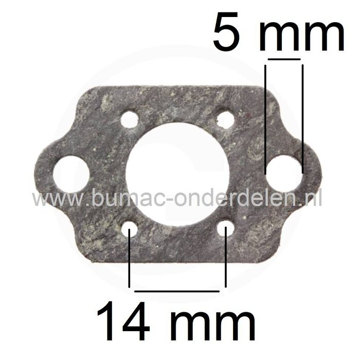 Inlaat Pakking voor Echo, Shindaiwa Kettingzaag, Heggenschaar, Bosmaaier, Bladblazer ES255ES, ES1000, ES2000, GT201, GT1100, GT2000, GT2103, GT2150, GT2400, HC1500, HC1600, HC2400, HC1800, HC2000, HC2400, HC2410, HRC1500, HRC1500SI Inlaatpakking, Dichting