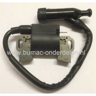 Ontstekingsspoel voor Honda en Loncin Motoren, HONDA GX240, GX270, GX340, GX390, GXV270, GXV390, LONCING240F, G240FD, G270F, G270FD, G340F, G340FD, G390F, G390FD, G420F, G420FD, Bobine voor Trilplaat, Tuinfrees, Kooimaaier, Aggregaat, Veegmachine, Verticu