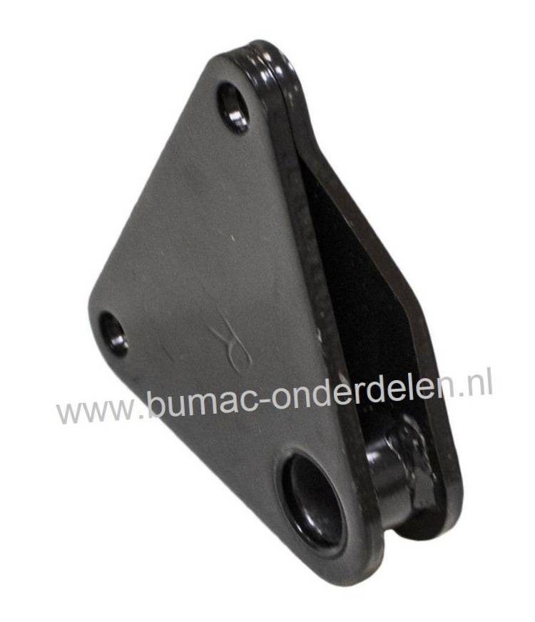 Rechter Lagerhouder - Tussenstuk voor Stuurstang en Verbindingsstang  bij Husqvarna, Jonsered, Craftsman en Mcculloch Zitmaaier TC242, TC338, TC342 Tuintrekkers