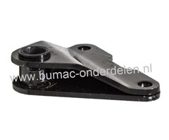 Linker Lagerhouder - Tussenstuk voor Stuurstang en Verbindingsstang  bij Husqvarna, Jonsered, Craftsman en Mcculloch Zitmaaier TC242, TC338, TC342 Tuintrekkers