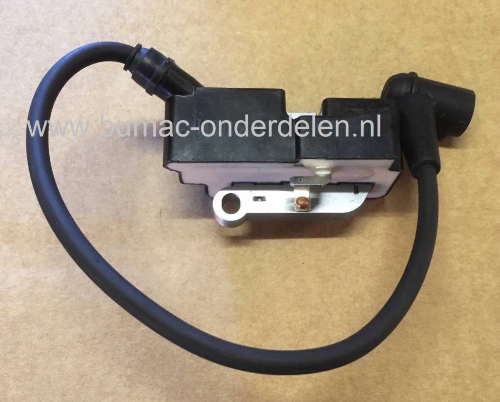 Ontsteking voor Husqvarna, Partner K750, K760, K770, K970, K1260 RAIL, 3122K  Betonzaag, Bandenzaag, Stenenzaag, Motorslijper Ontstekingsspoel, Bobine , onderdeel  K 750, K 760, K 770, K 970, K 1260 RAIL, 3122 K