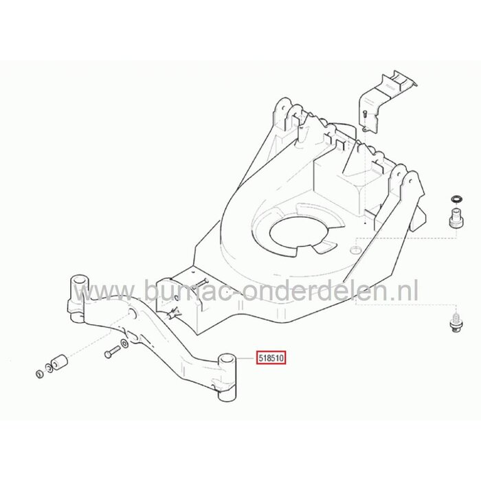 Vooras Alko Ride On Zitmaaier - Tuintrekker, 855ES, 955ES, Power Line 9-55
