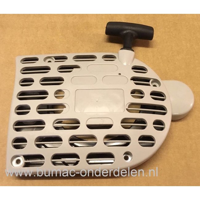 Starter voor Dolmar - Makita - Wacker DPC7301 - DPC7300 - PC6412 - PC6414 - PC7312 - PC7314 - PC7414WS - BTS930 - BTS935 - BTS1030 - BTS1035, Handstarter Compleet voor Motorslijpers - Doorslijpers van Dolmar, Makita, Wacker, Complete Hand Starters