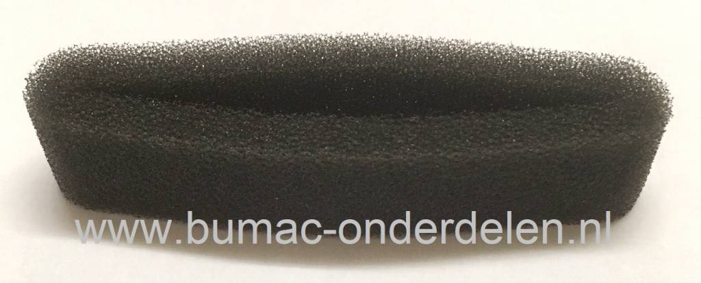 Luchtfilter voor Dolmar - Makita RBC201, RBC2110, RST210 Bosmaaier - Trimmer, Motorstrimmer RBC 201, RBC 2110, RST 210 Filter, Schuimfilter