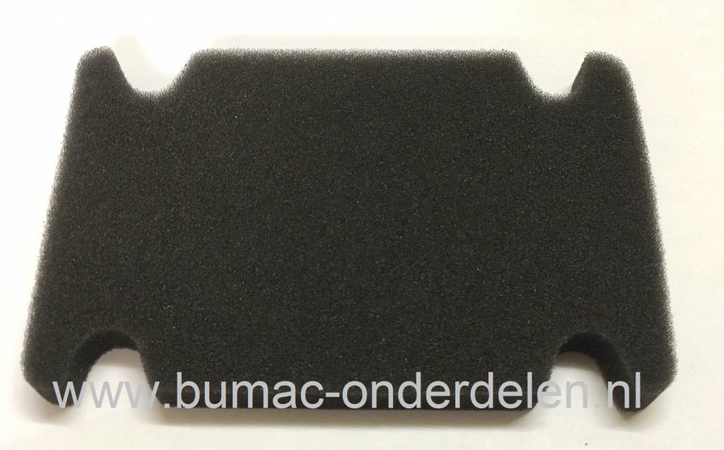 Luchtfilter voor Loncin LC154 Motor op Aggregaat, Tuinfrees, Trilplaat, Waterpomp, Kooimaaier, Bladblazer, Verticuteermachine, Veegmachine, Generator, Triller, Veger, Houtversnipperaar, Hakselaar