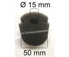 Luchtfilter voor Makita, Dolmar en Robin Bomaaier - Trimmer, Schuimfilter voor Makita RBC525, Dolmar MS5250 en Robin NB50L Motorzeis, Bermmaaier