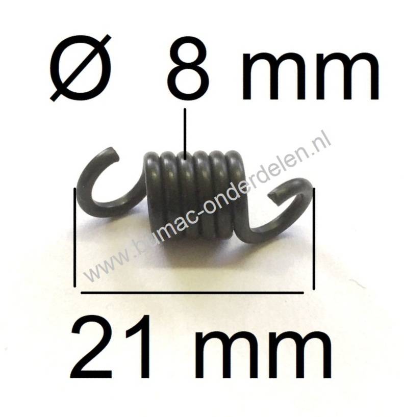 Veer voor Centrifugaalkoppeling Stihl 024, 026, 042, MS211, MS240, MS260, MS261, MS270, MS271, MS280, MS291, MS291C Kettingzaag, Motorzaag, Boomzaag Stihl Koppelingsveer