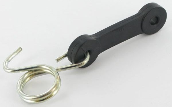 Rubber Spanband voor Mulchplug 60710003, Partner T125-107H, AYP - Husqvarna - Jonsered - Craftsman - Mc Culloch - Wizard - Lazer - Yardpro, Zitmaaier met een Maaibreedte van 42 of 48 Inch, Mulch en Zijuitworp