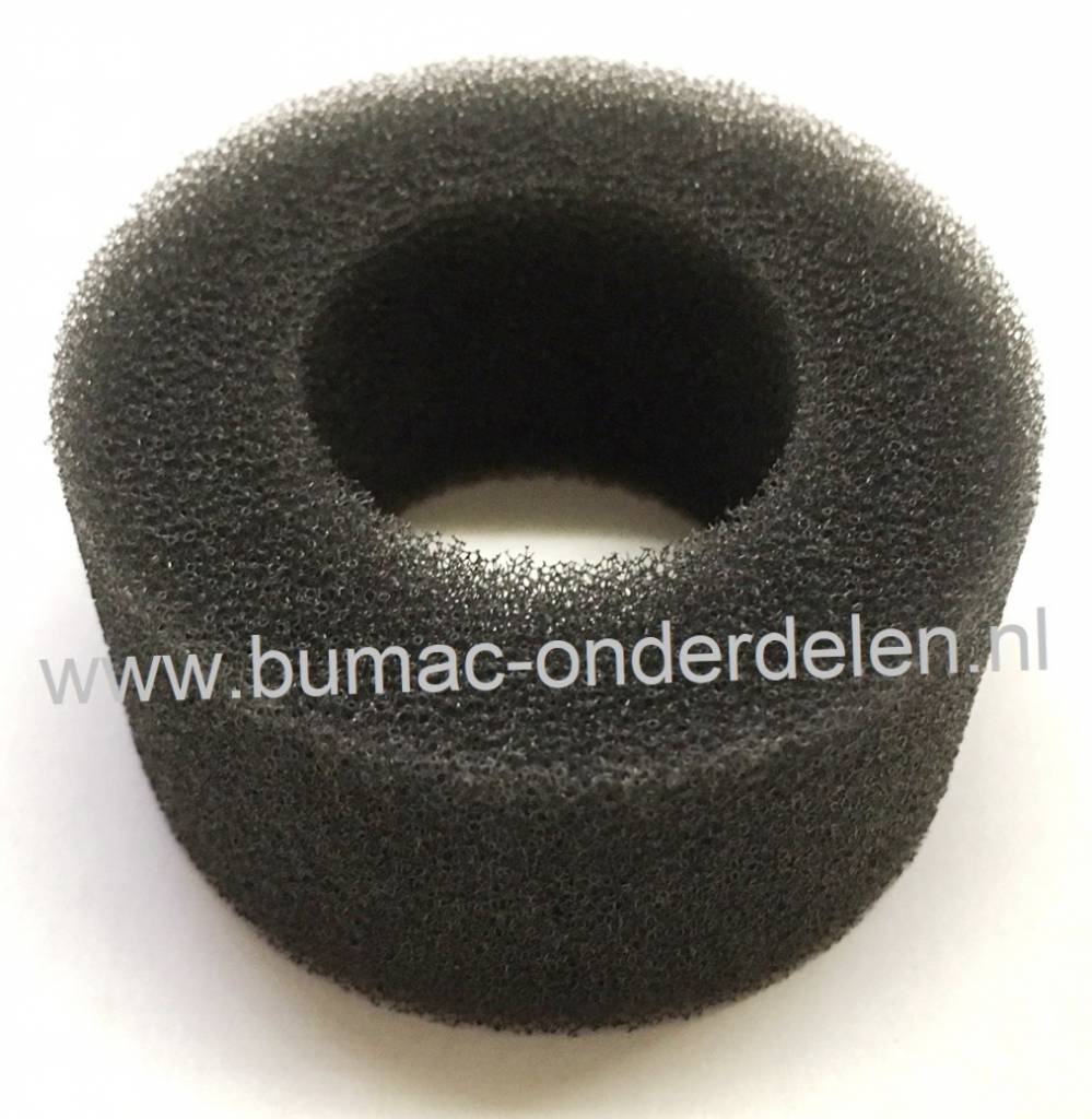 Luchtfilter voor Husqvarna, Jonsered, Mcculloch, Flymo, Partner, Poulan en Weedeater bosmaaier, motorzeis, trimmer, schuimfilter voor Husqvarna 120L, 120LC, 120R, 125E, 125L, 125LD, 125R, 125RB, 125RD, 132L, 132LD, 132R, 132RB, 132RD, 132RJ, 133R Jonsered