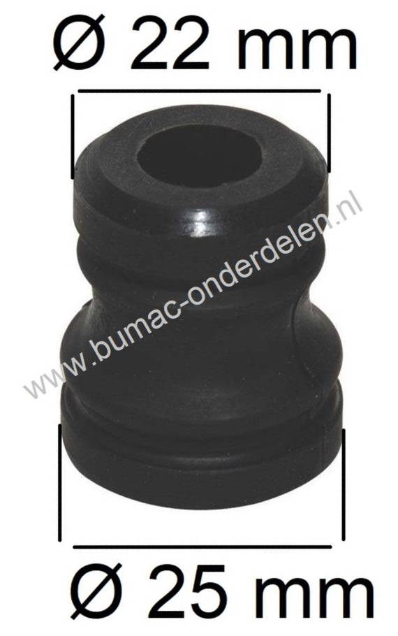 Trillingdemper voor Stihl MS270 en MS280, Motorzaag, Kettingzaag, Trillingsdemper, Vibratiedemper, Ophangrubber, onderdeel