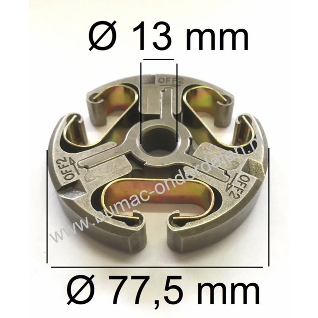 Koppeling voor Husqvarna 61, 266, 268, 272, 362, 365, 371, 372 Kettingzaag - Motorzaag Centrifugaalkoppeling komt ook voor op Jonsered en Partner Kettingzagen