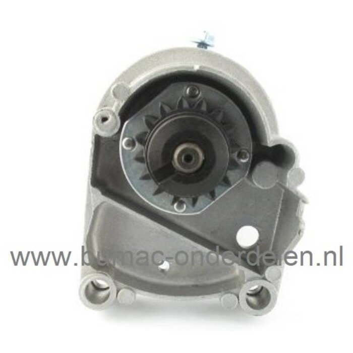 Startmotor voor Briggs en Stratton Motor met 16 Tands Bendix Tandwiel voor Zitmaaiers - Frontmaaiers en Tuintrekkers